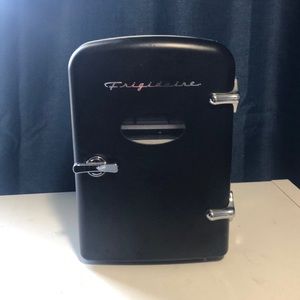 A mini fridge